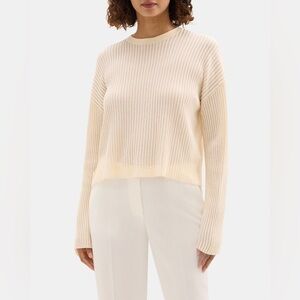 Theory Crewneck Sweater in Cotton-Blend